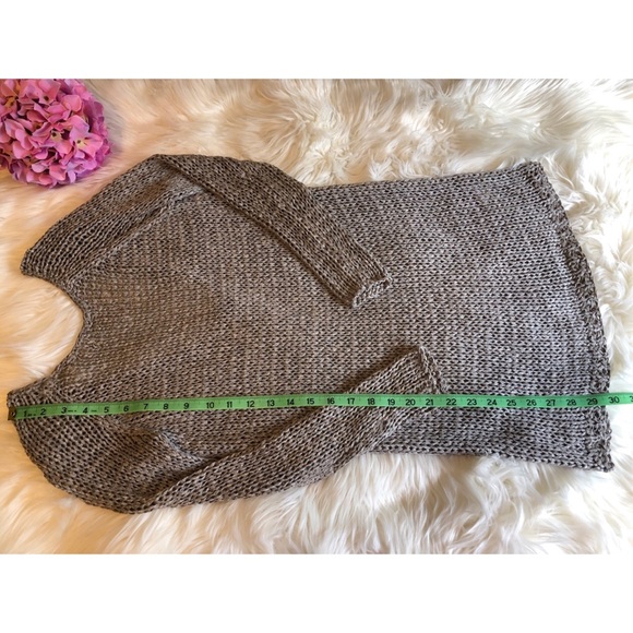 Theory Nimue Space knit tunic sweater - Picture 3 of 6